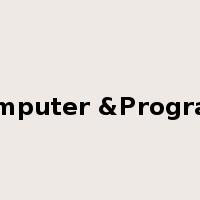 Microcomputer &Program Logic是什么意思