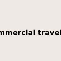 commercial traveller是什么意思