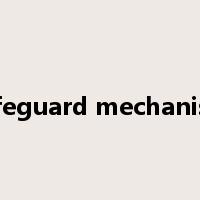 safeguard mechanism是什么意思