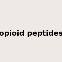 opioid peptides是什么意思