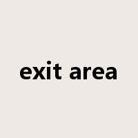 exit area是什么意思