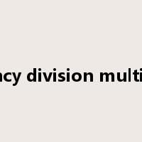 frequency division multiplexing是什么意思