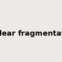 nuclear fragmentation是什么意思