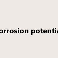 corrosion potential是什么意思