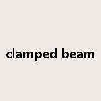 clamped beam是什么意思
