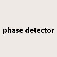 phase detector是什么意思