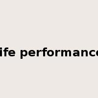 life performance是什么意思