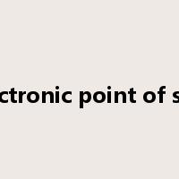 electronic point of sale是什么意思