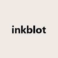 inkblot是什么意思