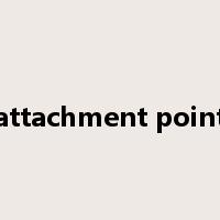 attachment point是什么意思