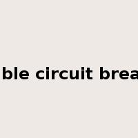 fusible circuit breaker是什么意思