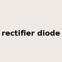 rectifier diode是什么意思