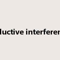 inductive interference是什么意思