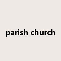 parish church是什么意思