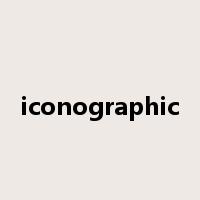 iconographic是什么意思
