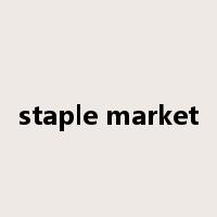 staple market是什么意思