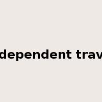 independent travel是什么意思