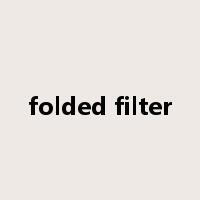 folded filter是什么意思