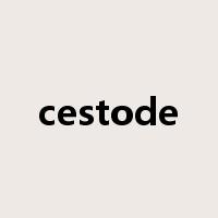 cestode是什么意思