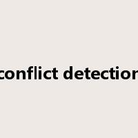 conflict detection是什么意思