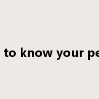 Get to know your peers是什么意思