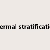 thermal stratification是什么意思