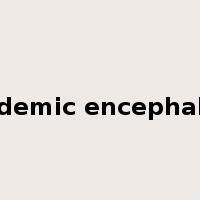 epidemic encephalitis是什么意思
