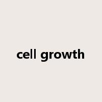 cell growth是什么意思