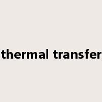 thermal transfer是什么意思