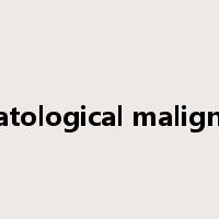 hematological malignancy是什么意思