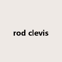 rod clevis是什么意思