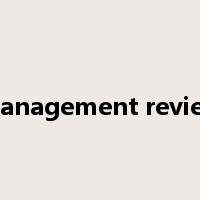 management review是什么意思