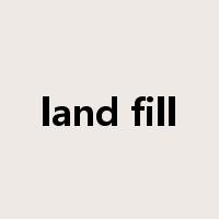 land fill是什么意思