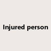Injured person是什么意思