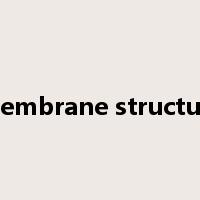 membrane structure是什么意思