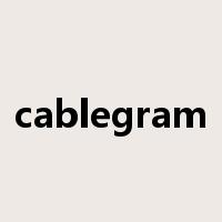 cablegram是什么意思