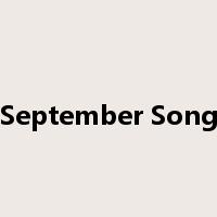 September Song是什么意思