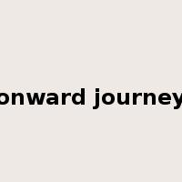onward journey是什么意思