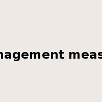 management measure是什么意思