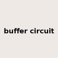buffer circuit是什么意思