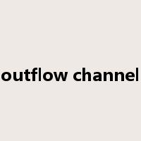outflow channel是什么意思