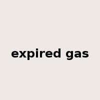 expired gas是什么意思