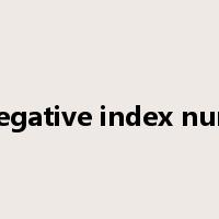aggregative index number是什么意思