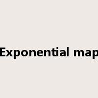 Exponential map是什么意思