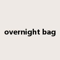 overnight bag是什么意思