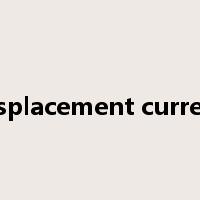 displacement current是什么意思