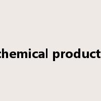 chemical products是什么意思