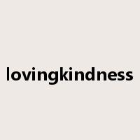 lovingkindness是什么意思