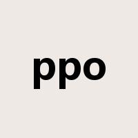 ppo是什么意思