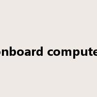 onboard computer是什么意思